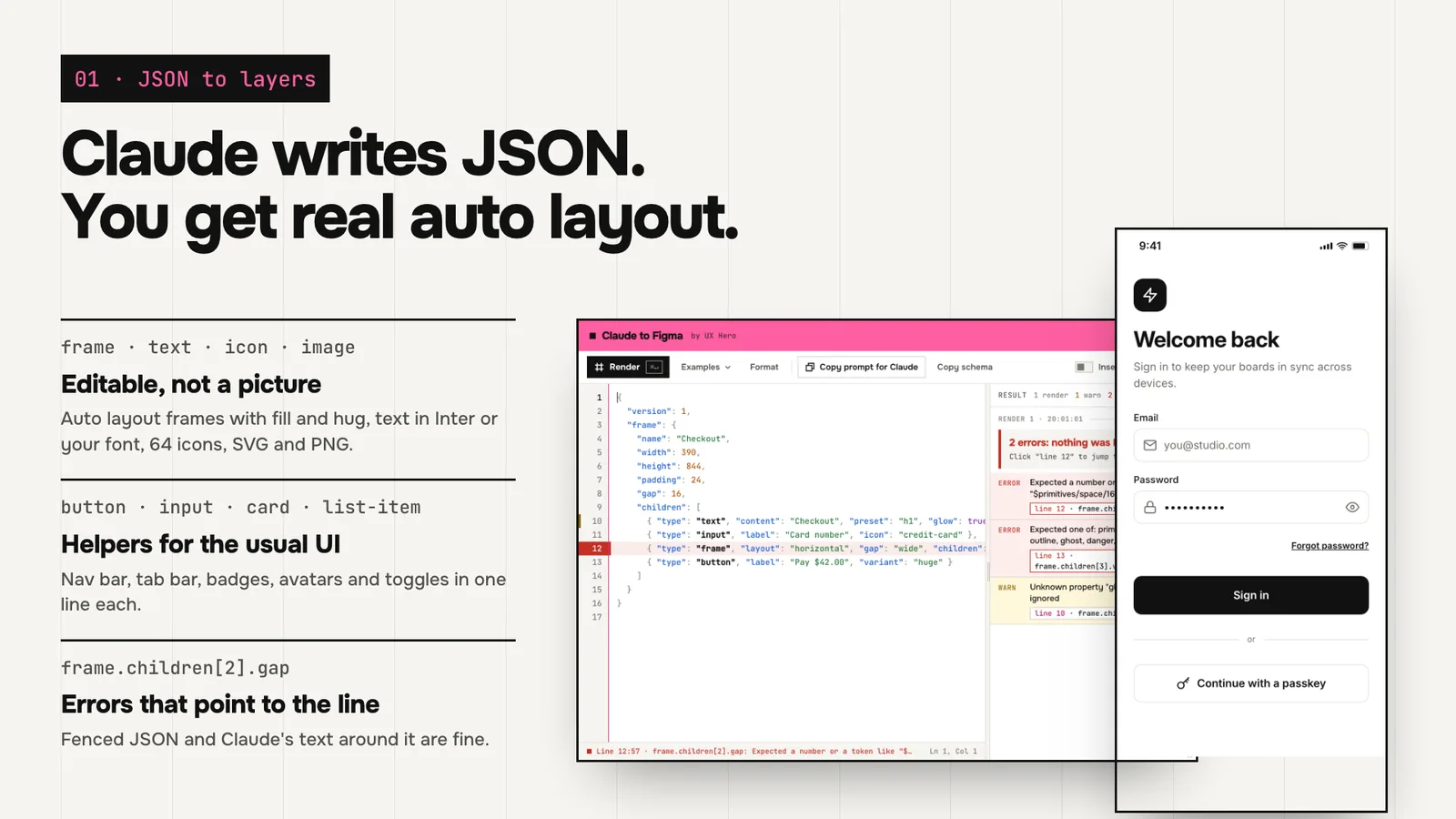 Auto layout layers